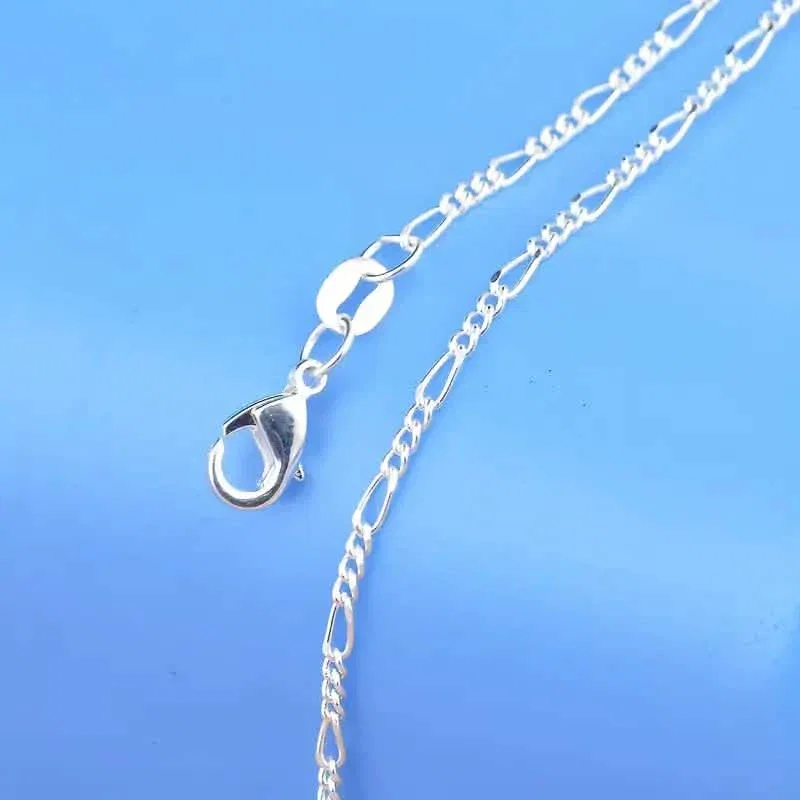 Image of Exquisite Copper Necklace Chain, 16–30in Adjustable, 925 Silver Plated