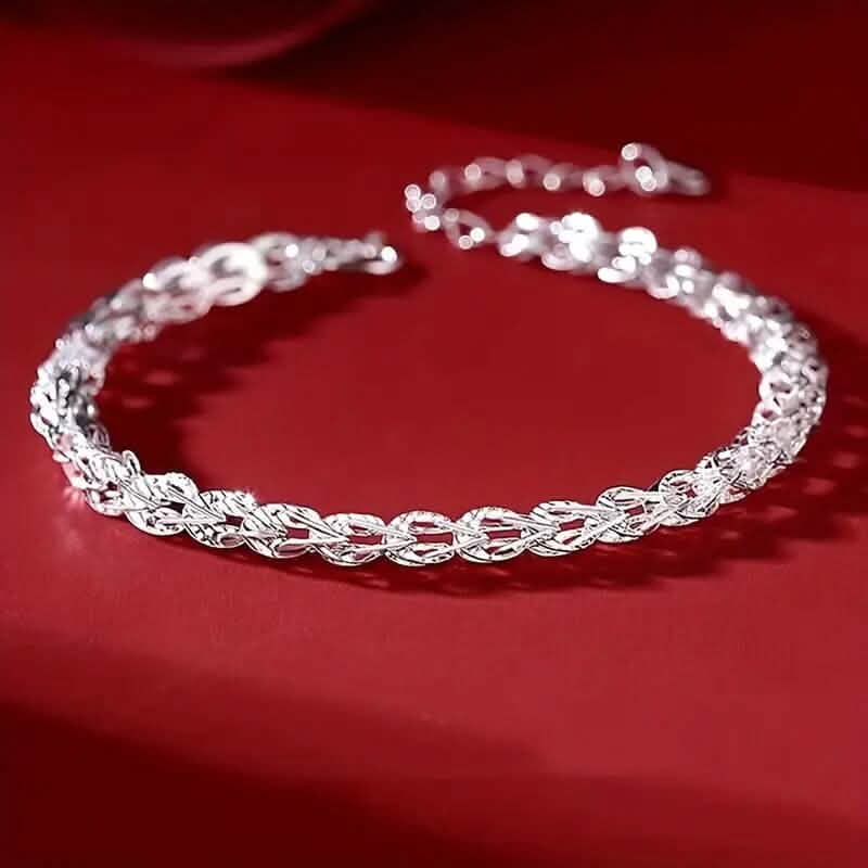Image of Silver Ultra Sparkle Glitter Bracelet
