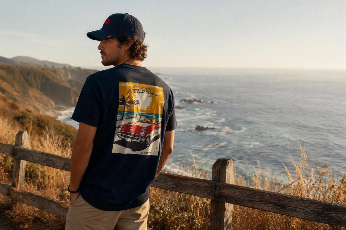 A. Kurtz Welcome to Kurtzlifornia Graphic Tee