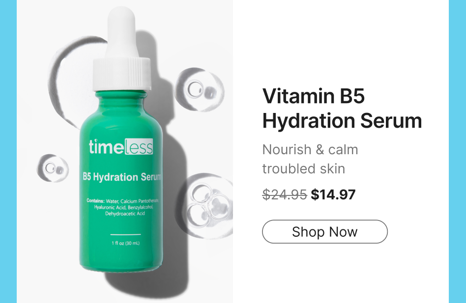 vitamin B5 serum nourish & calm troubled skin