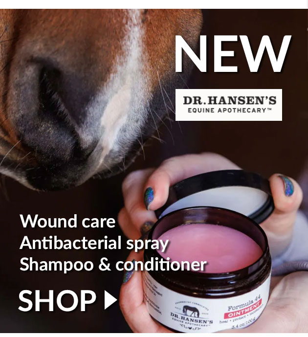 New dr hansens apothecary equine skin care