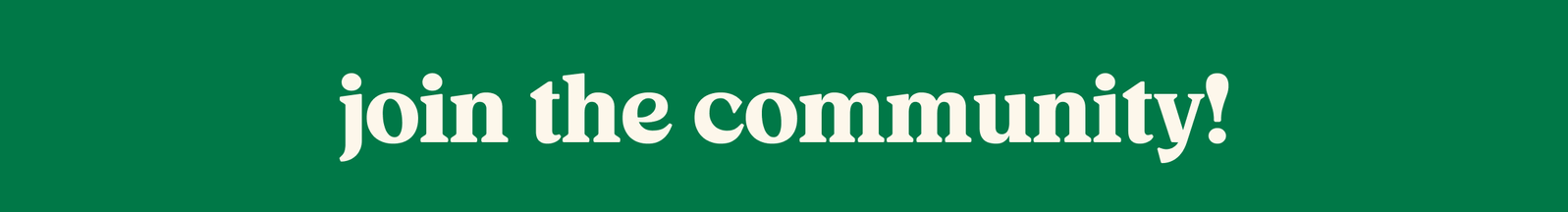 Join the community!