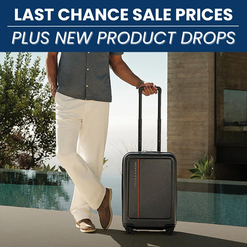 Last chance sale prices, plus new product drops