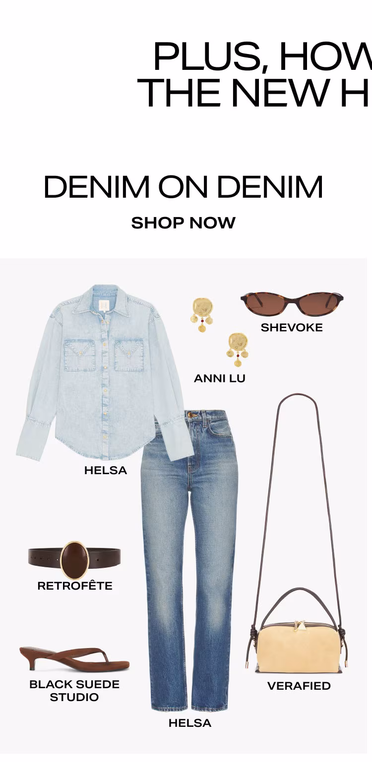 Shop Denim On Denim