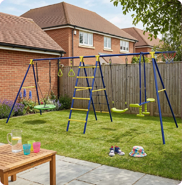 6-in-1 Swing Set