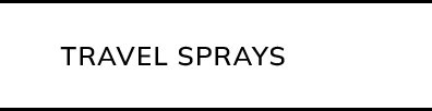 travel sprays