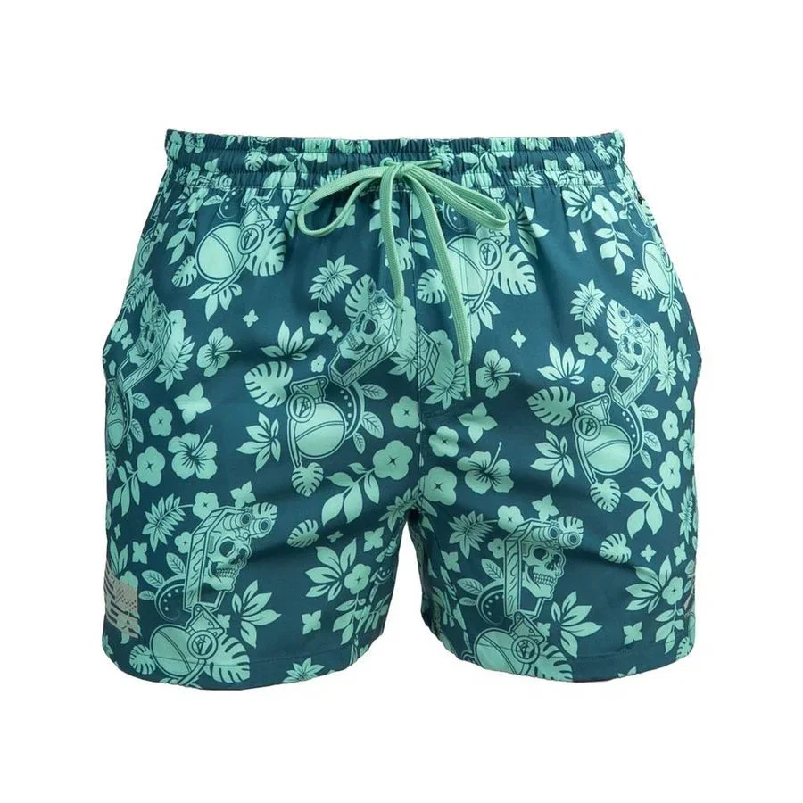 Image of Grunt Short 5" Inseam - Tropical Death Harbor