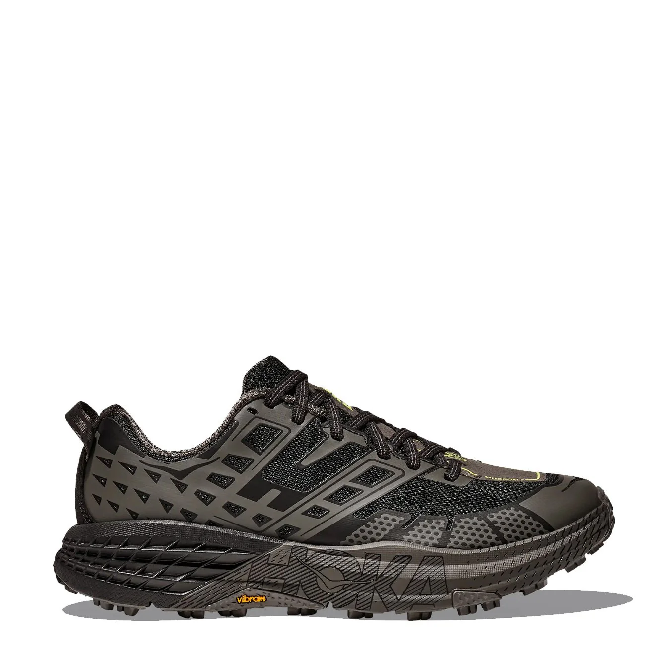 Image of Hoka Speedgoat 2 Trainer Black / Asphalt Grey