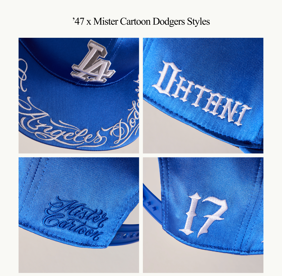 ’47 x Mister Cartoon Dodgers Styles
