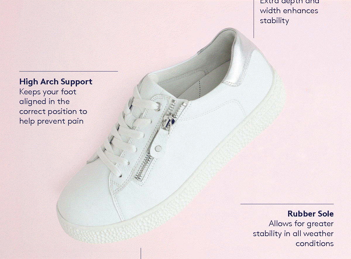 WHITE SILVER LEATHER SNEAKERS