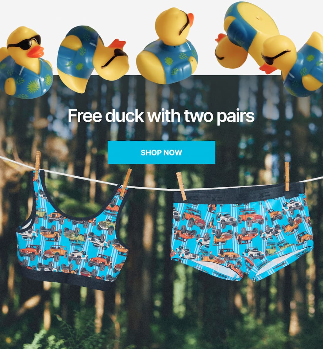 Free duck with two pairs