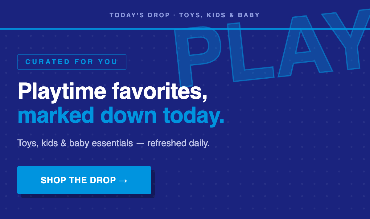 Toys, Kids & Baby deals hero