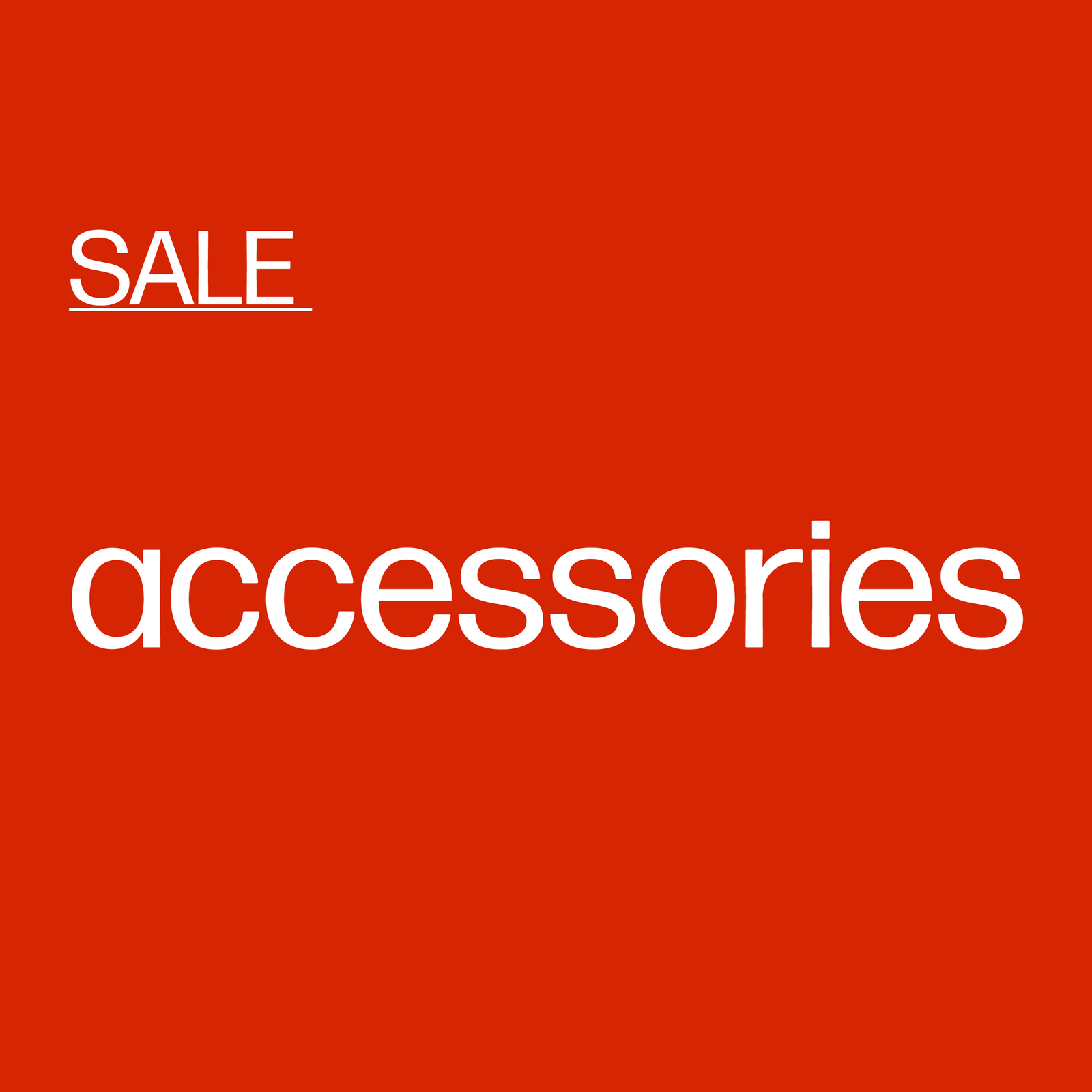 Sale Accessories