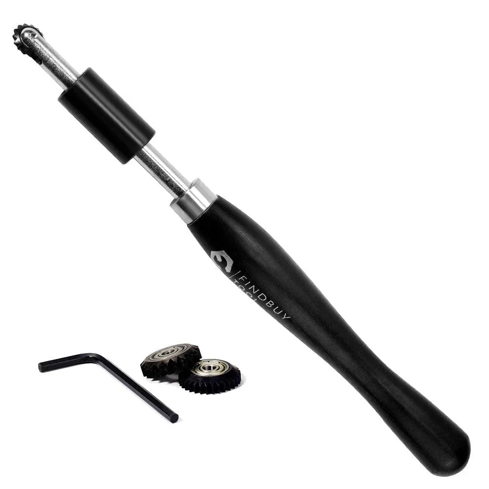 Woodturning Texturing Tool Spiraling System M2 Cryo HSS, 20mm (25/32") Cutters Set