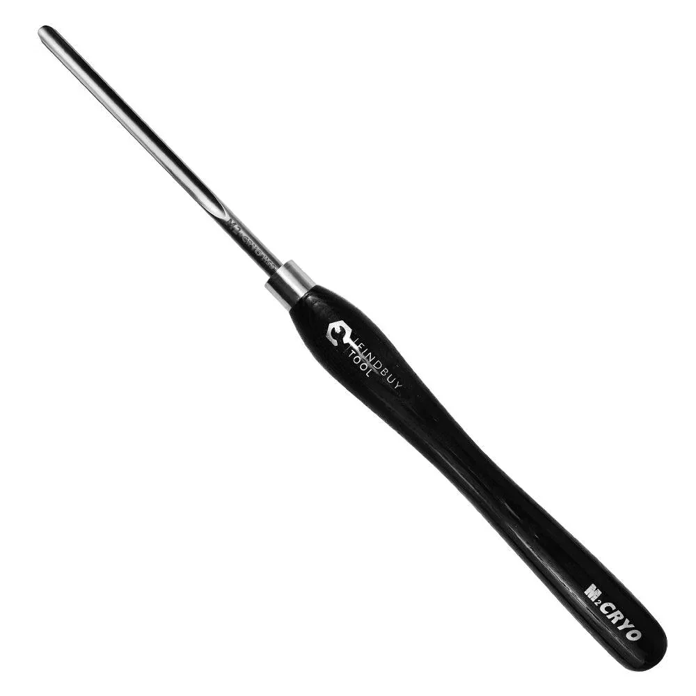 12mm (1/2") Spindle Gouge Wood Lathe Turning Tool M2 Cryo HSS, 9mm 3/8" Flute