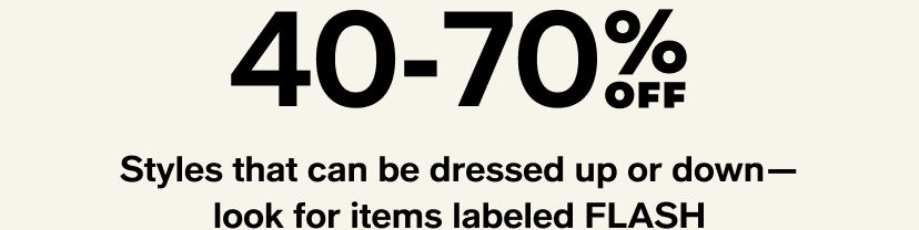 flashsale40to70off
