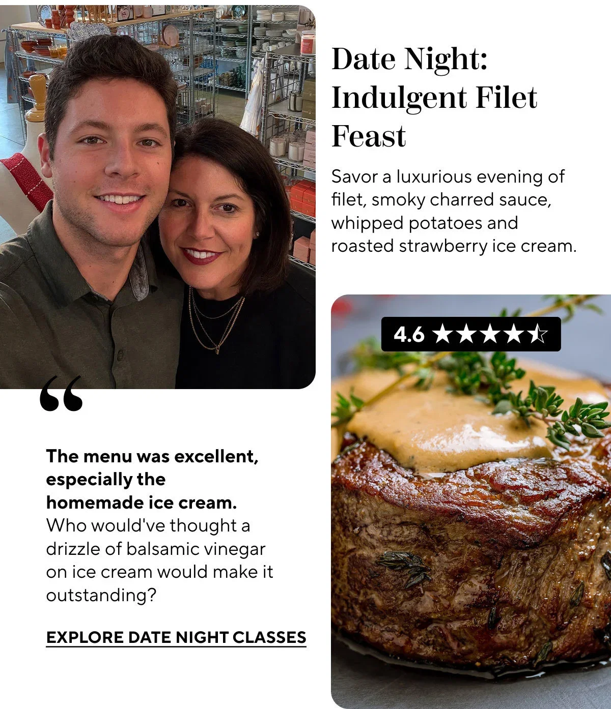 Date Night: Indulgent Filet Feast