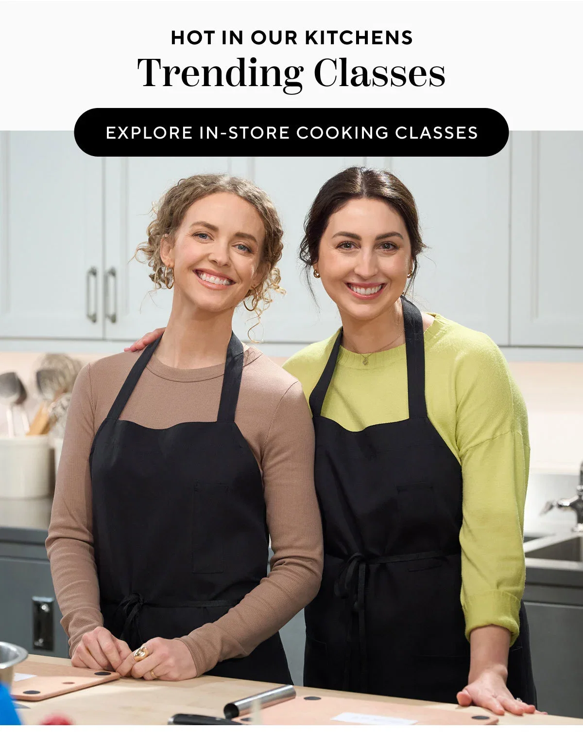  In Store Cooking Classes