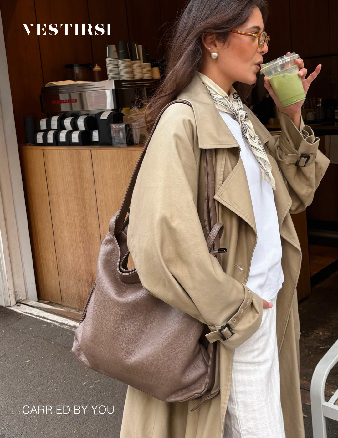 Bella Milk Chocolate 3-in-1 Convertible Bag