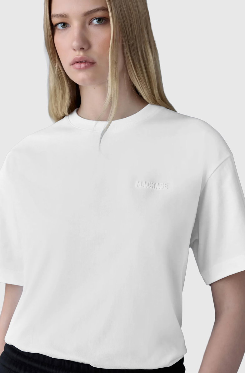 TEE-W T-shirt with Mackage silicone logo