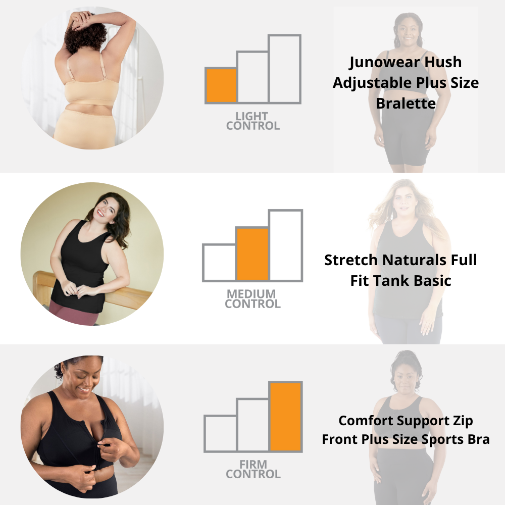 Buy One Get One 40% off JunoActive Plus-size Bras