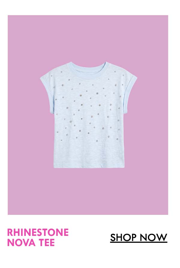 Rhinestone Nova Tee