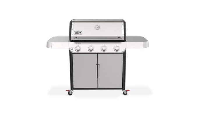 Weber Genesis S-415 Liquid Propane Gas Grill for O...