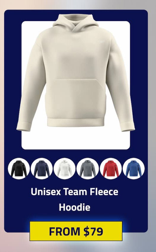 SPEEDO UNISEX TEAM FLEECE HOODIE