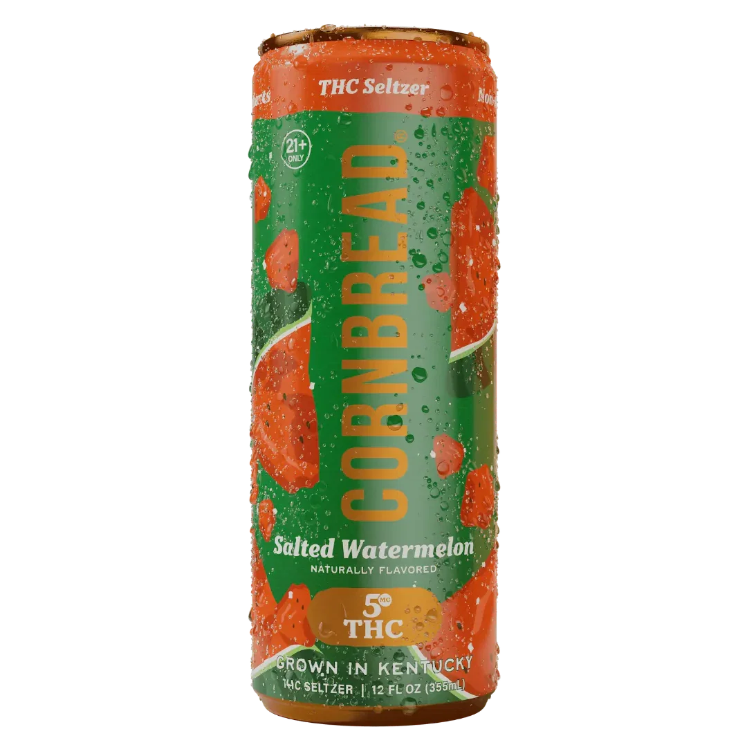 Image of Salted Watermelon THC Seltzer, 5mg 4 Pack