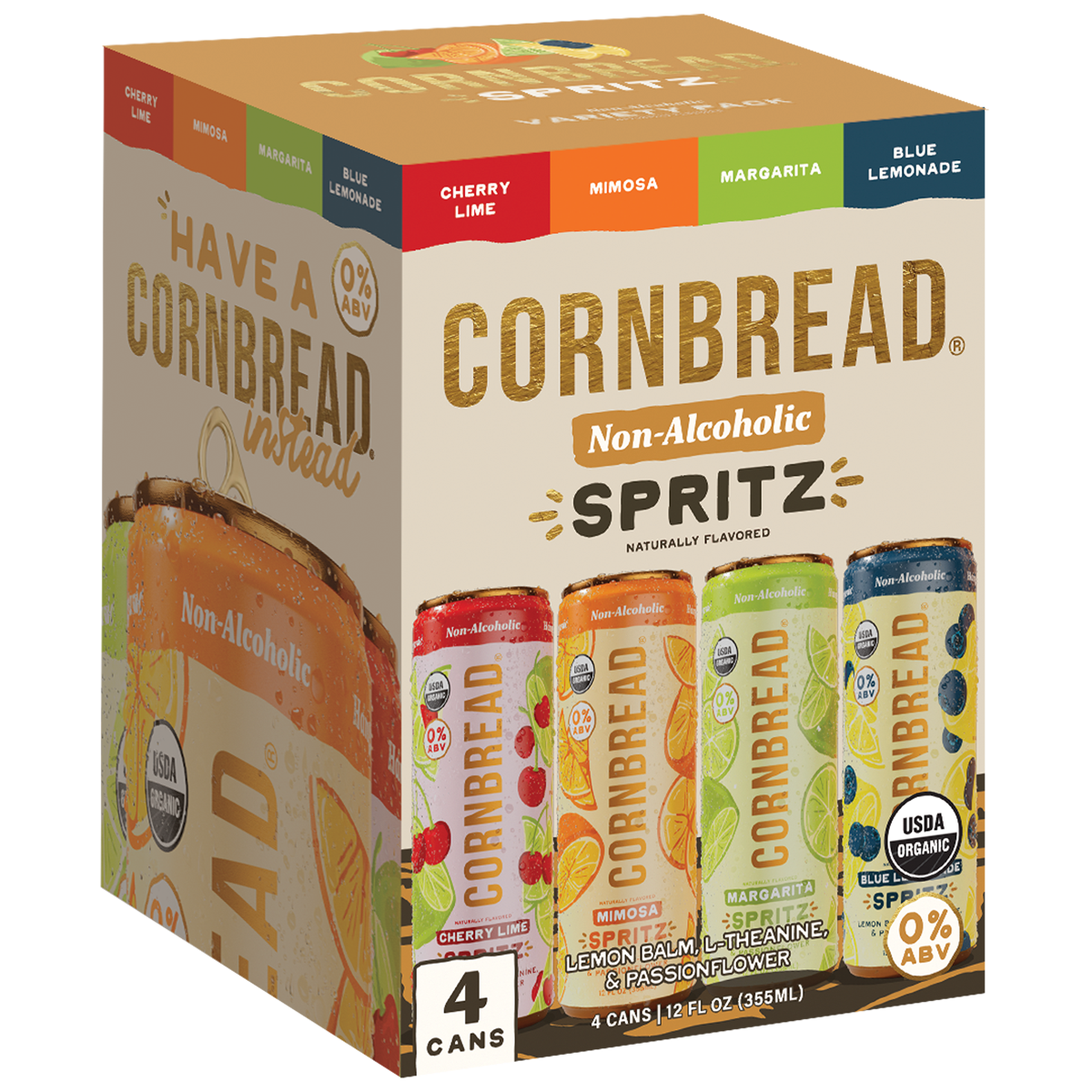 Cornbread Social Spritz Variety Pack