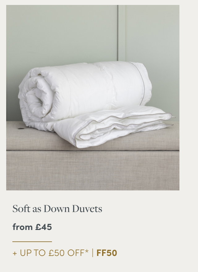 Soft As Down Duvets