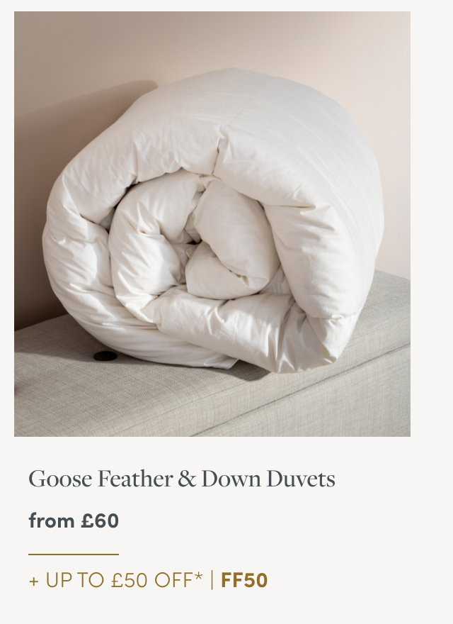 Goose Feather & Down Duvets