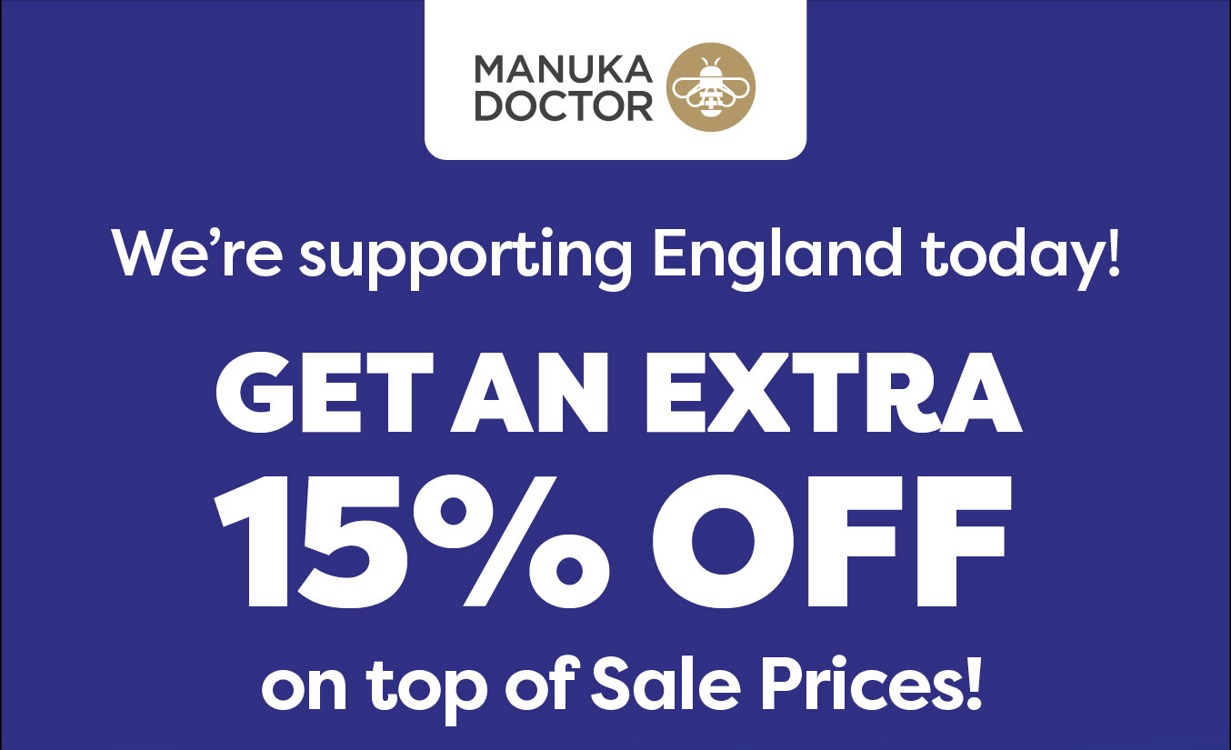 We're supporting England today! Get an extra 15% off on top of Sale Prices!