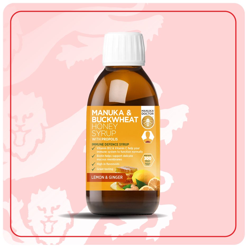 Immune defence syrup manuka and buckwheat 200ml