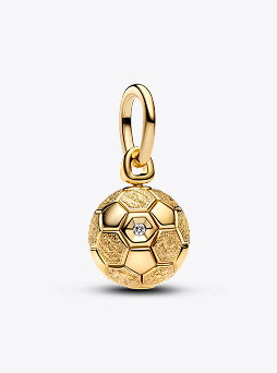 Soccer Ball 2026 Lab-Grown Diamond Dangle Charm