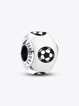 Soccer Murano Charm 