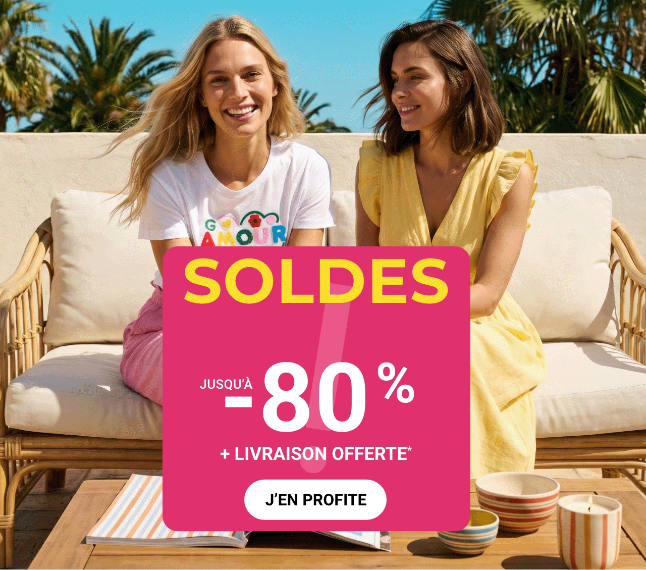 SOLDES JUSQU'À -80%