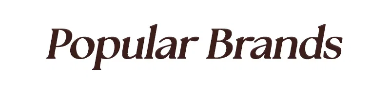 Popular products