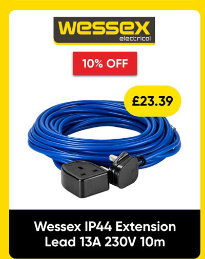 Wessex IP44 Extension Lead 13A 230V 10m