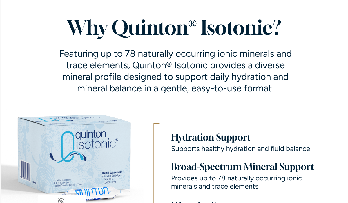 Why Quinton Isotonic?