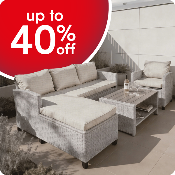 up to 40% off