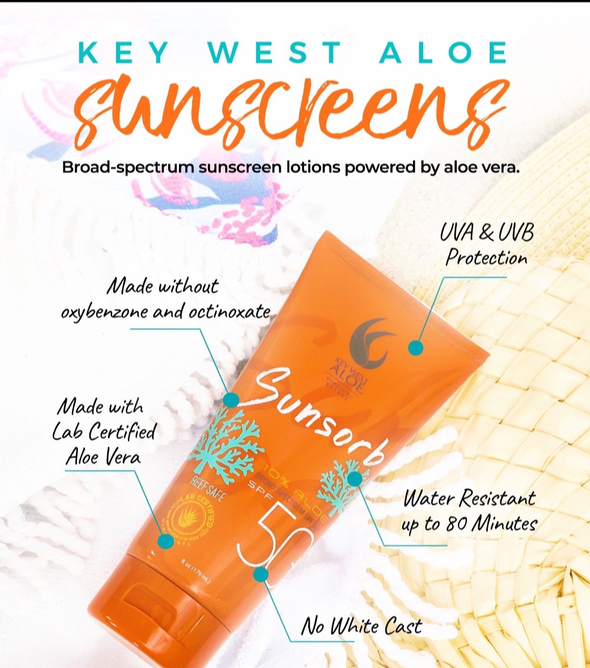 Key West Aloe Sunscreens are more than simple UV protection.