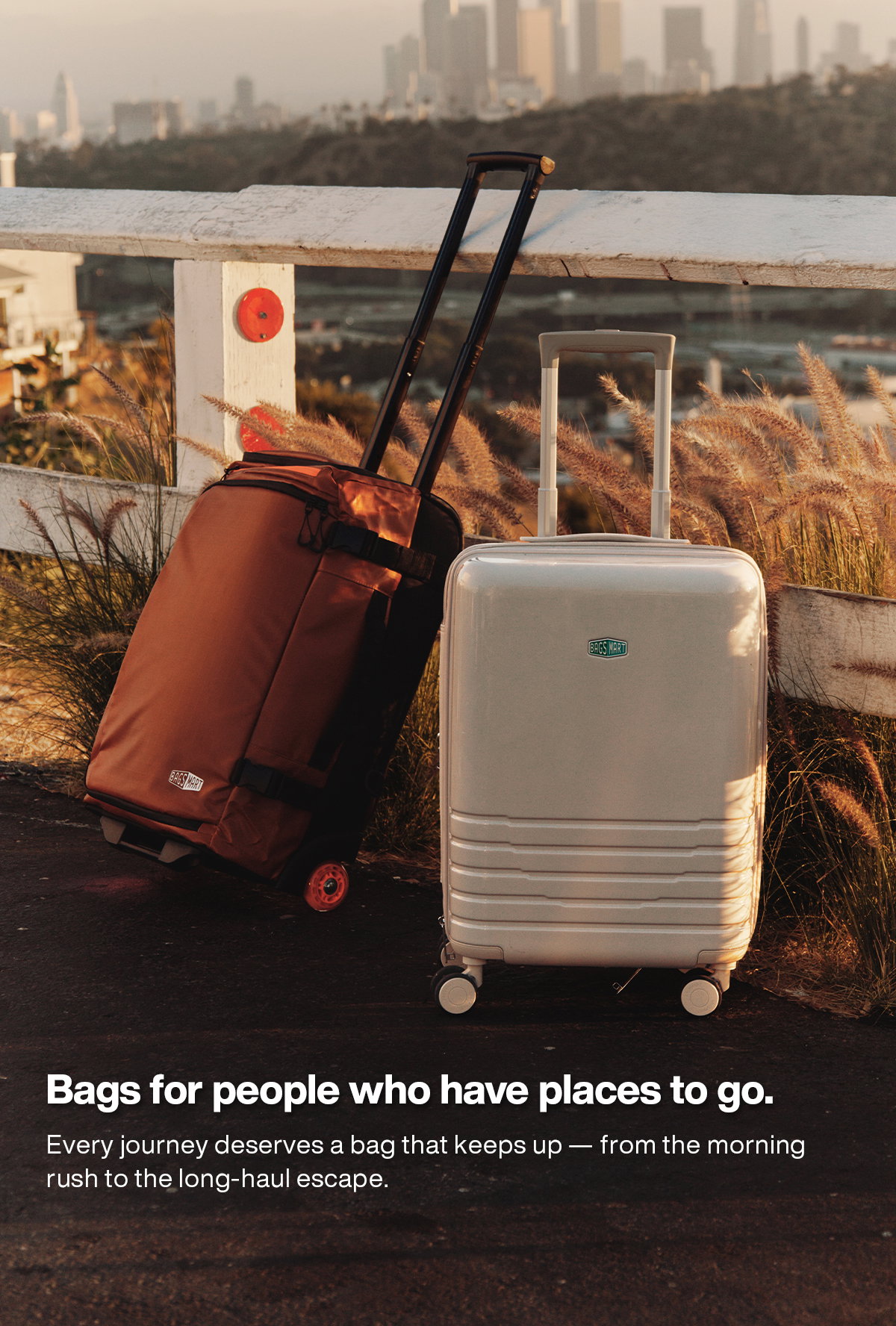 Bags for people who have places to go.