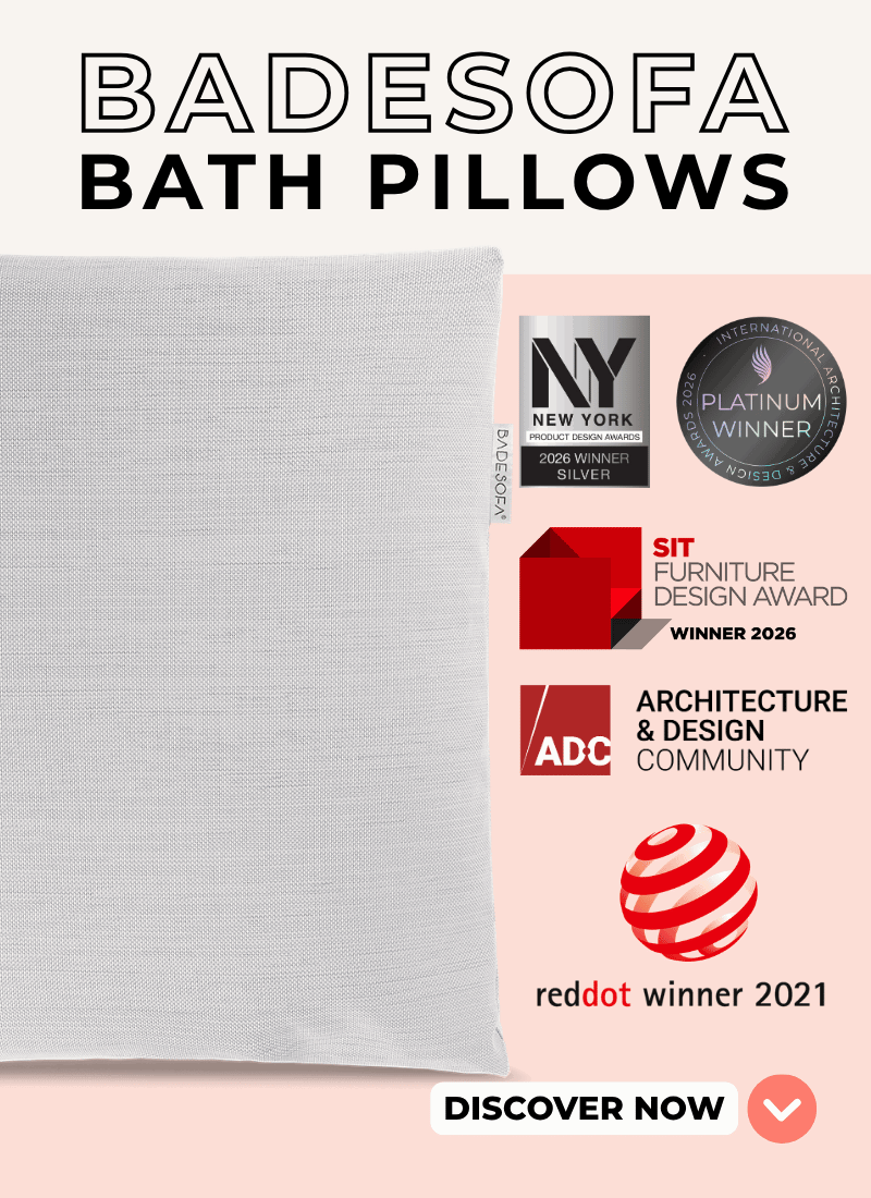 BADESOFA bath pillows