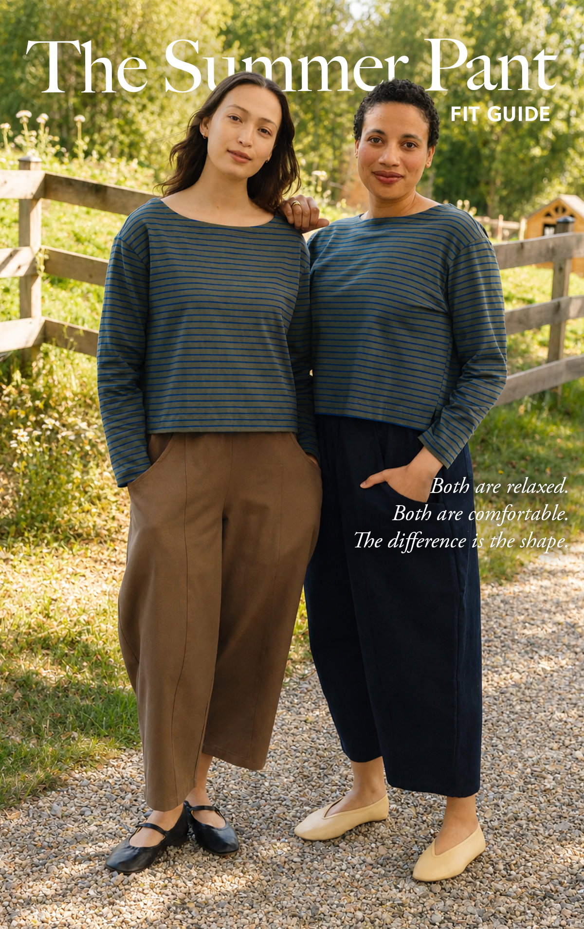The Summer Pant Fit Guide