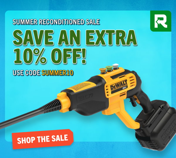 Extra 10% off Reconditioned