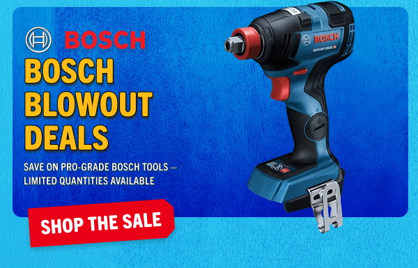 Bosch On Sale