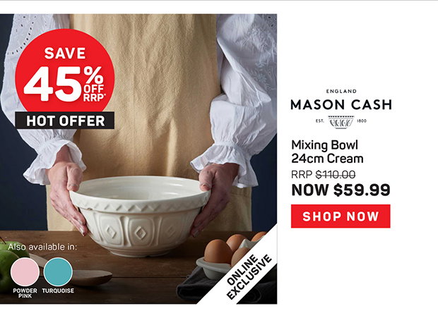 Mason Cash Mixing Bowl 24cm