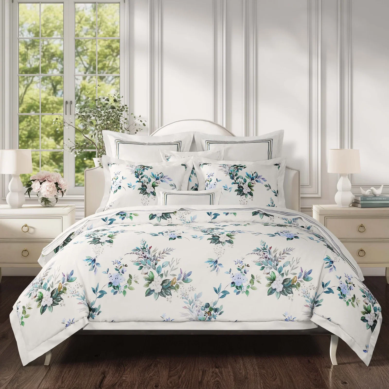 Meadow Teal 3 Piece Comforter Set by J Queen New York