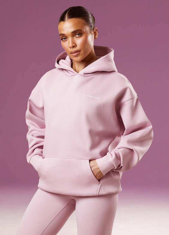 Gym King 365 Relaxed Fit Hoodie - Muted Mauve
